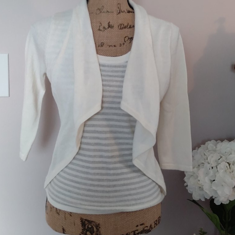 Calvin Klein ladies sweater top - size Small Petite